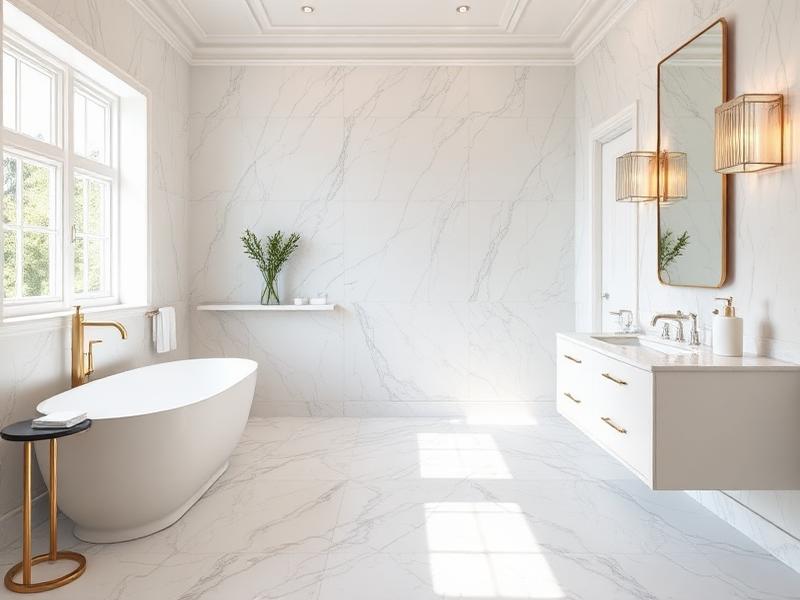 Luxury Bath Remodel — LVT Tile